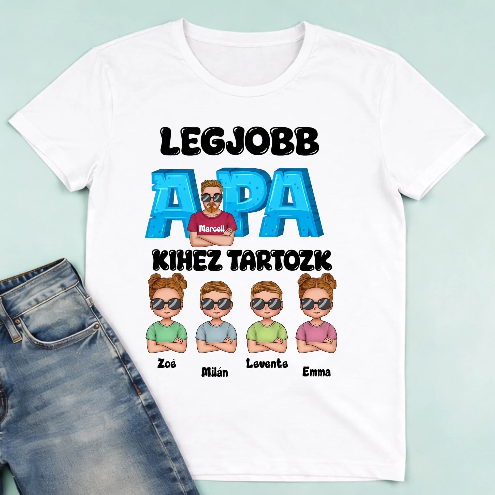 męska biała koszulka przód 1
